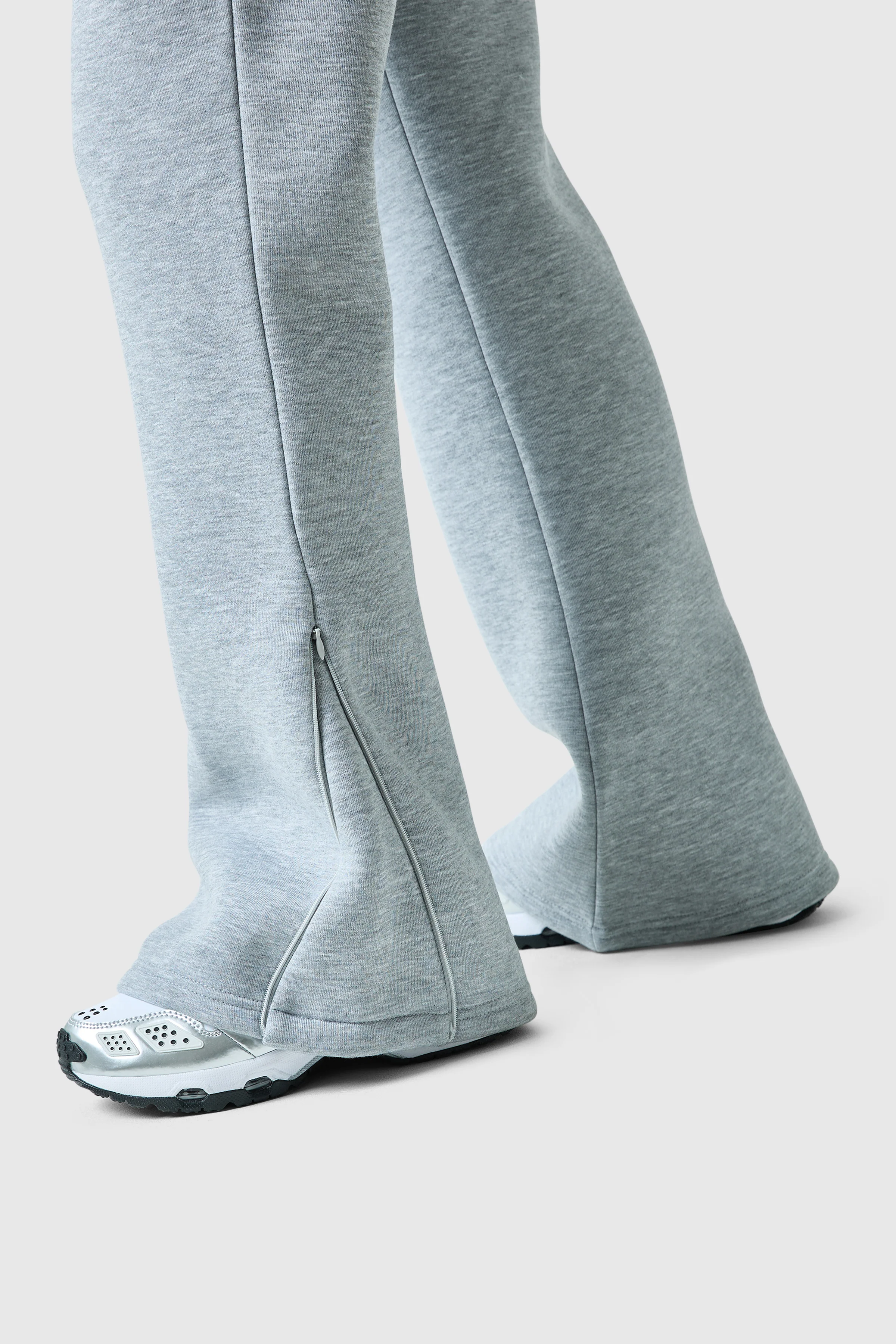 Womens Luna Tracksuit - Grey Marl - Image 8