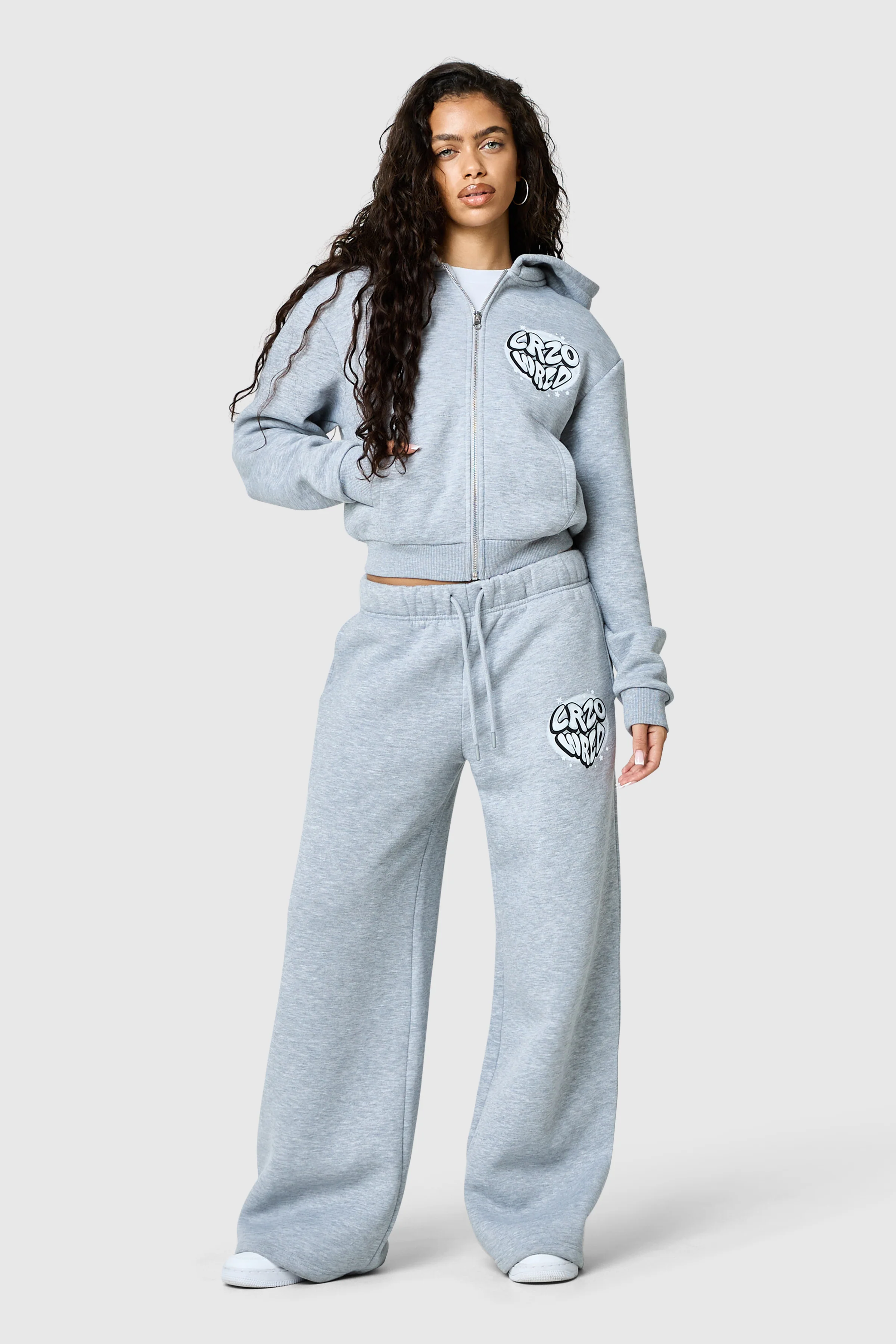Womens Nova Jogger - Grey Marl - Image 3