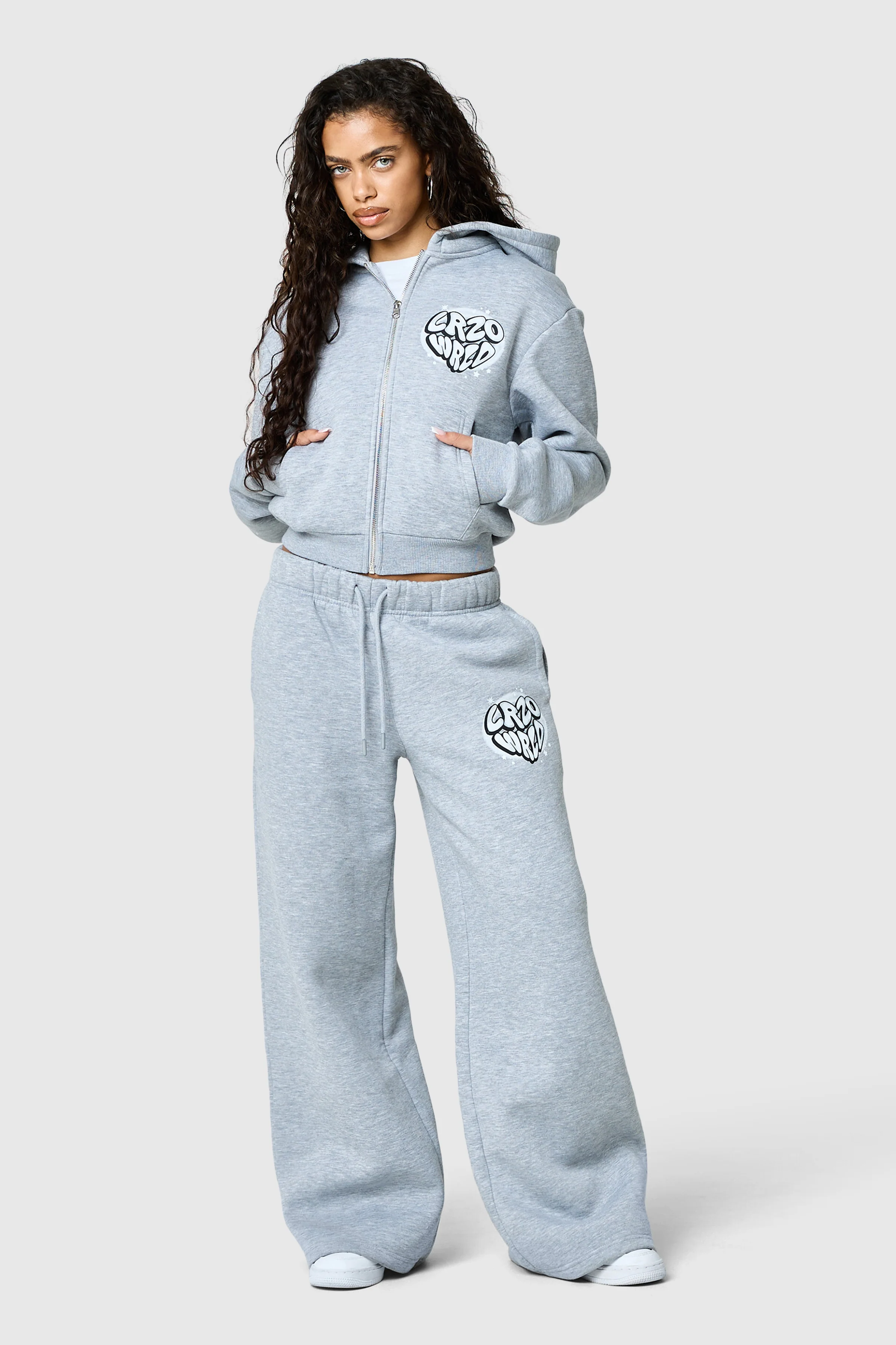 Womens Nova Jogger - Grey Marl - Image 4