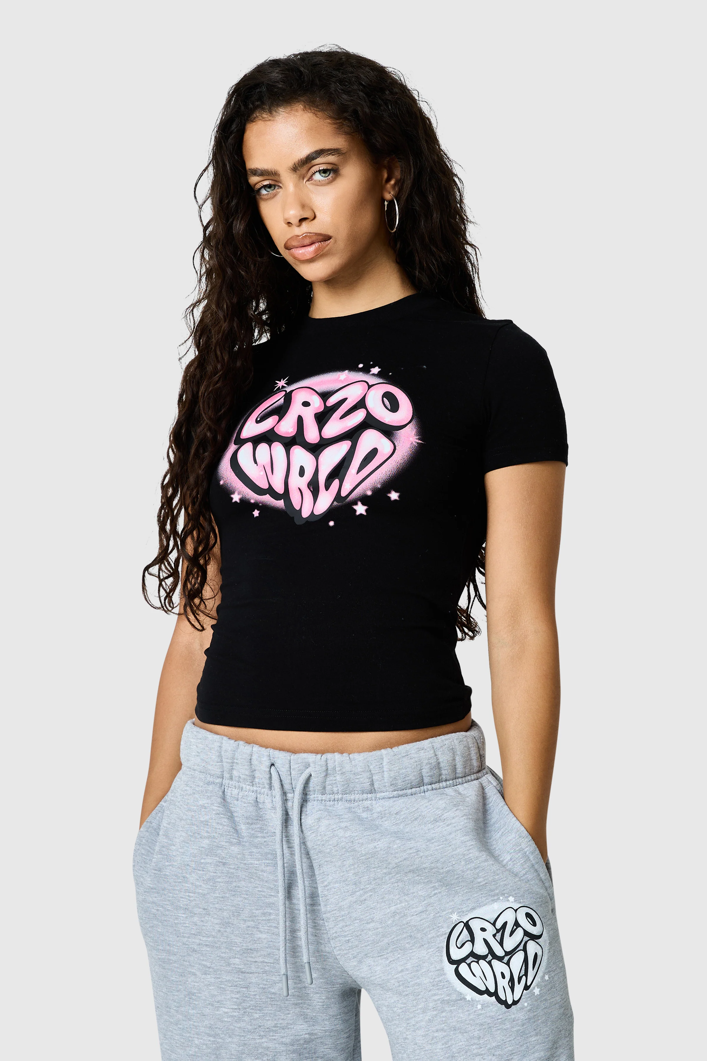 Womens Nova Tee - Black - Image 7