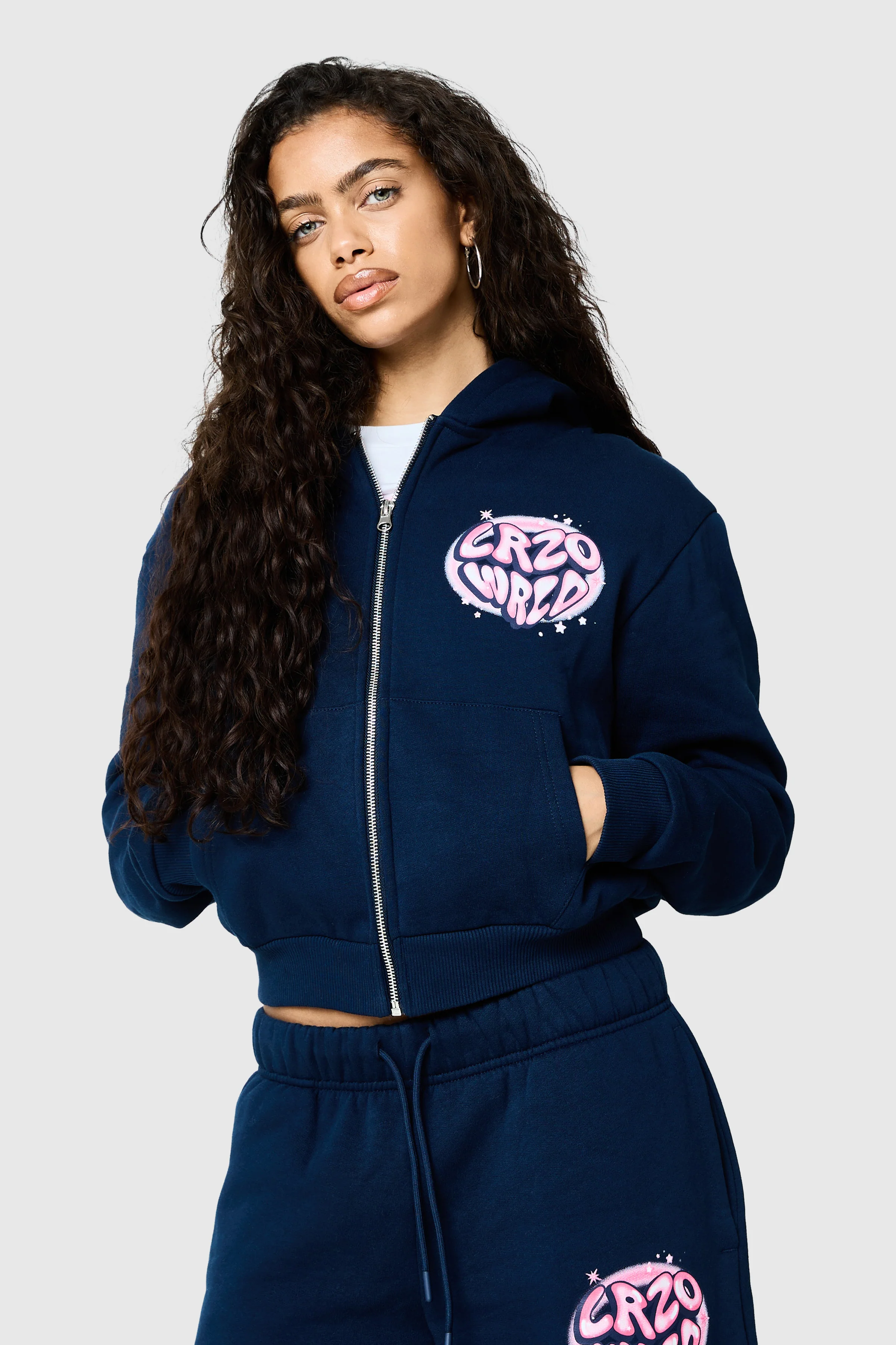 Womens Nova Tracksuit - Ebony Blue - Image 10