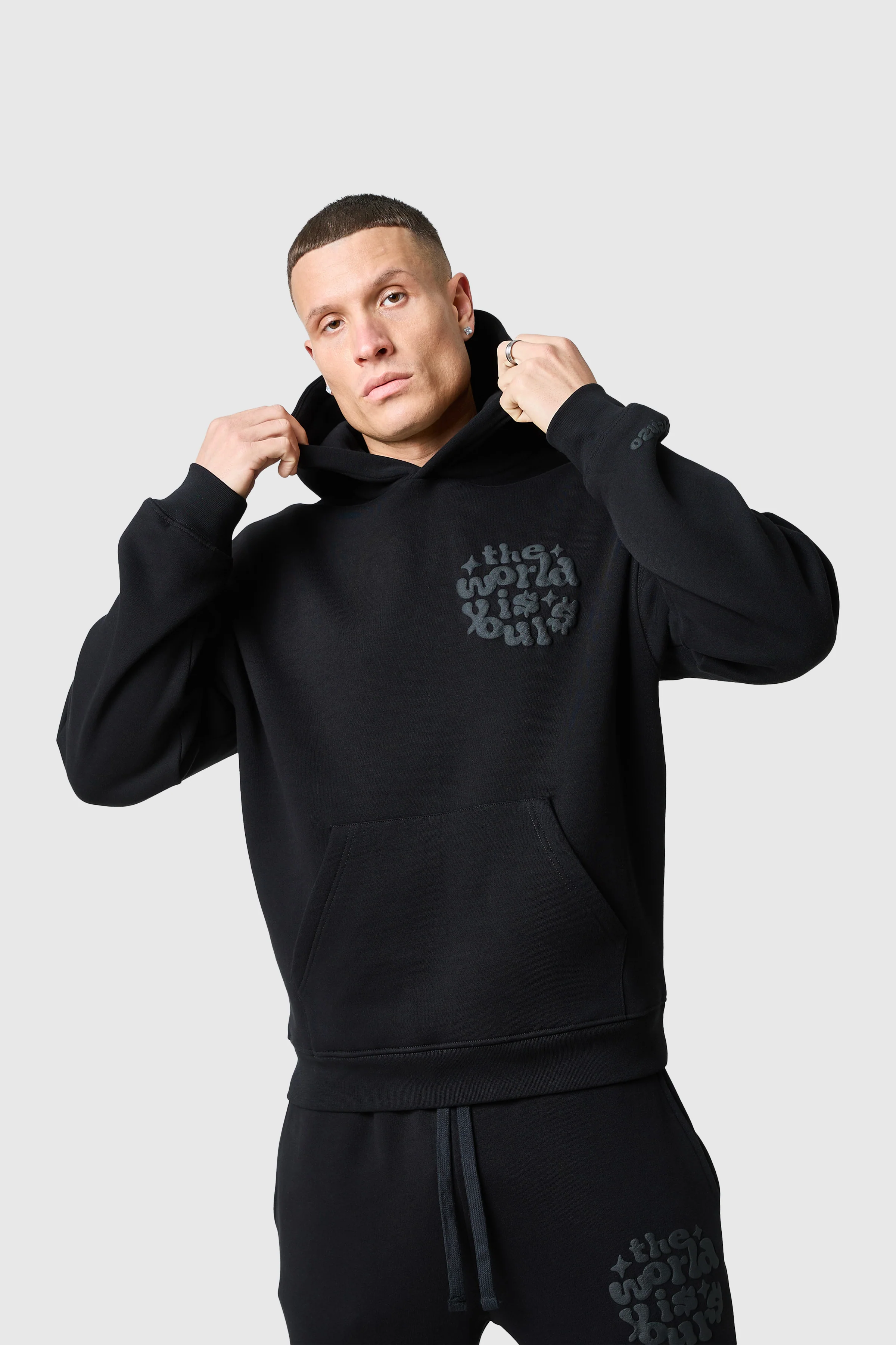 World Is Yours 2.0 Hood - Tonal Black - Image 8