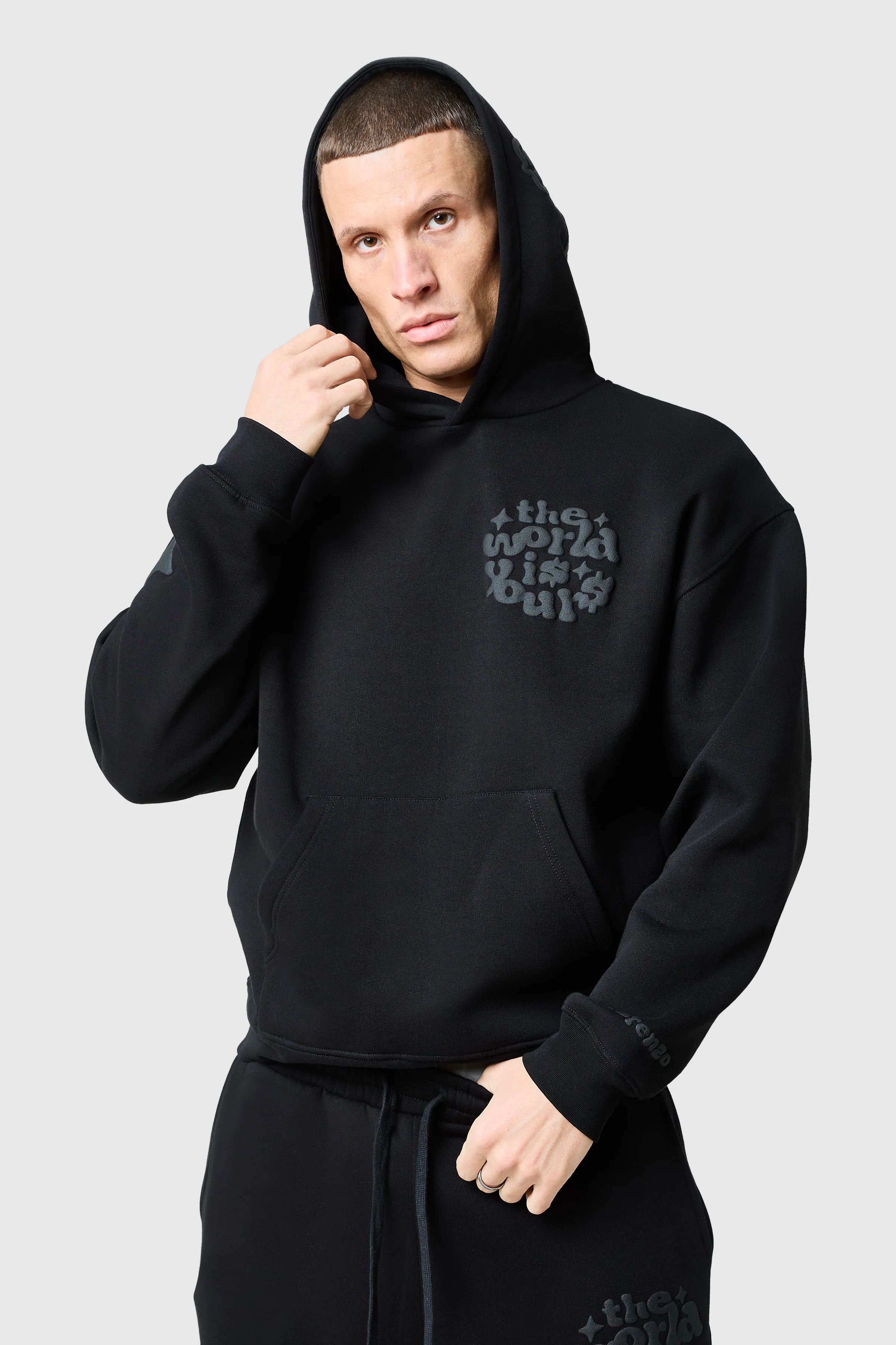 World Is Yours 2.0 Hood - Tonal Black - Image 9