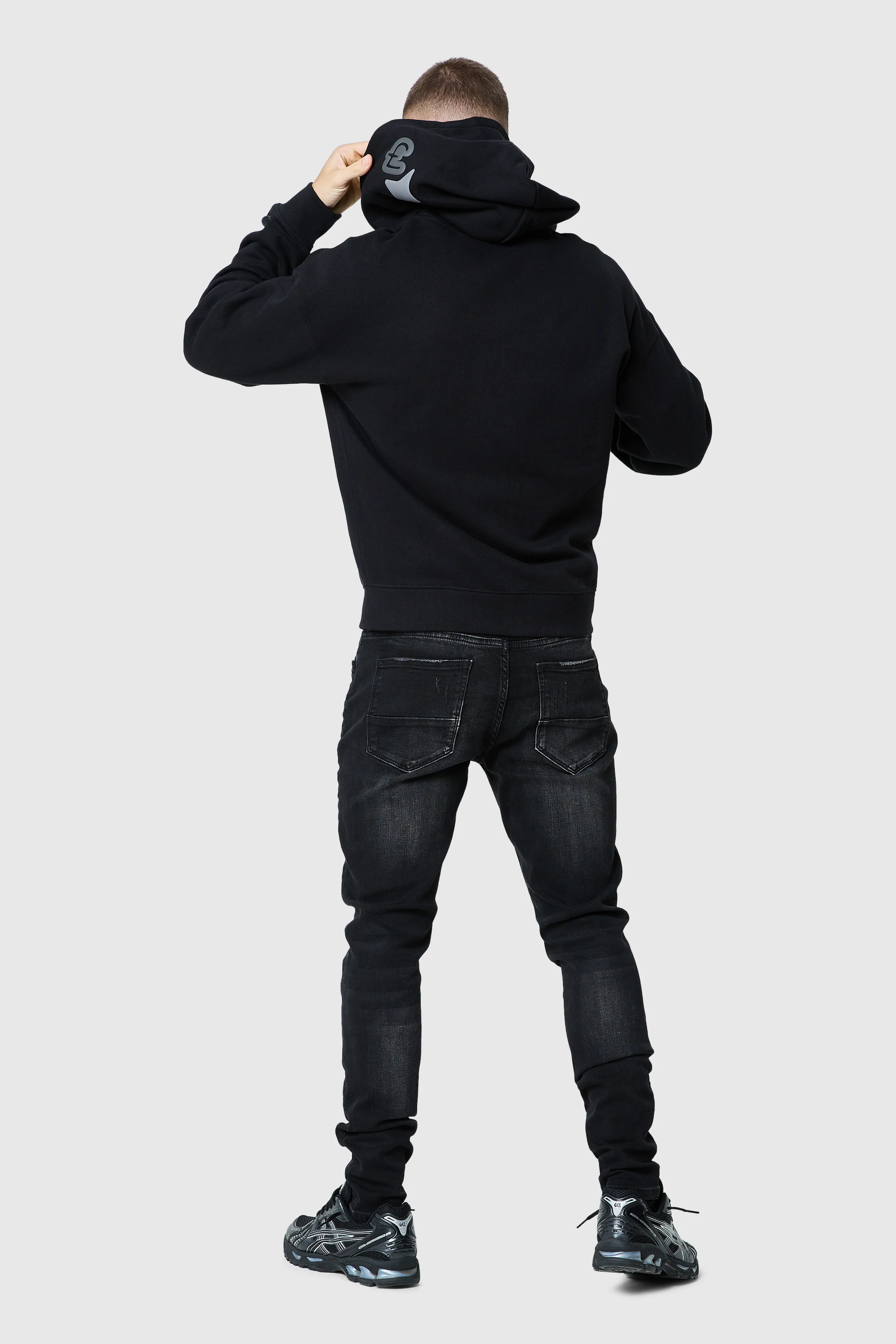 World Is Yours Zip Hood - Black - Image 5