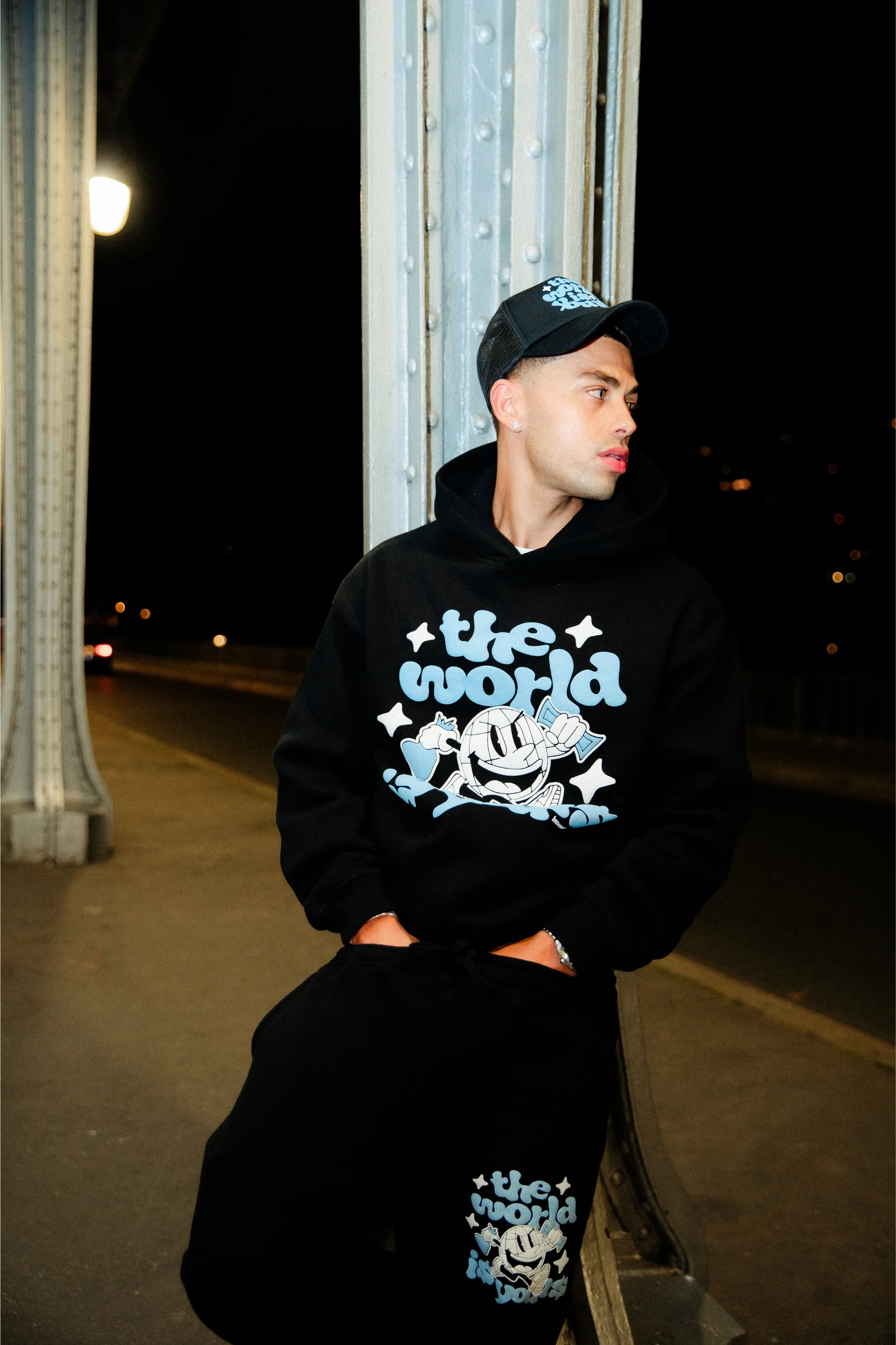 World Is Yours Hood - Black - Image 4
