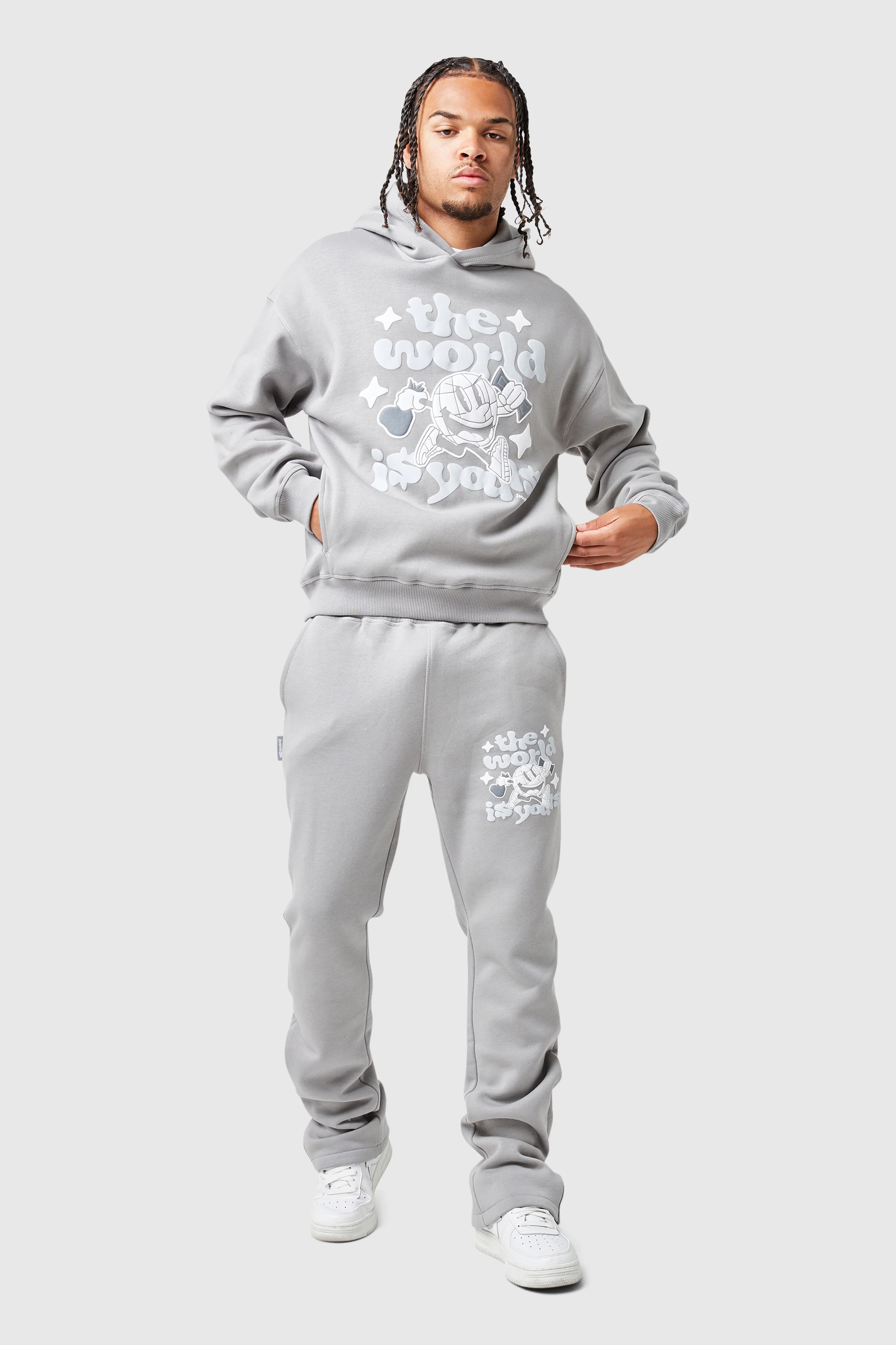 World Is Yours Hood - Steel Grey - Image 5