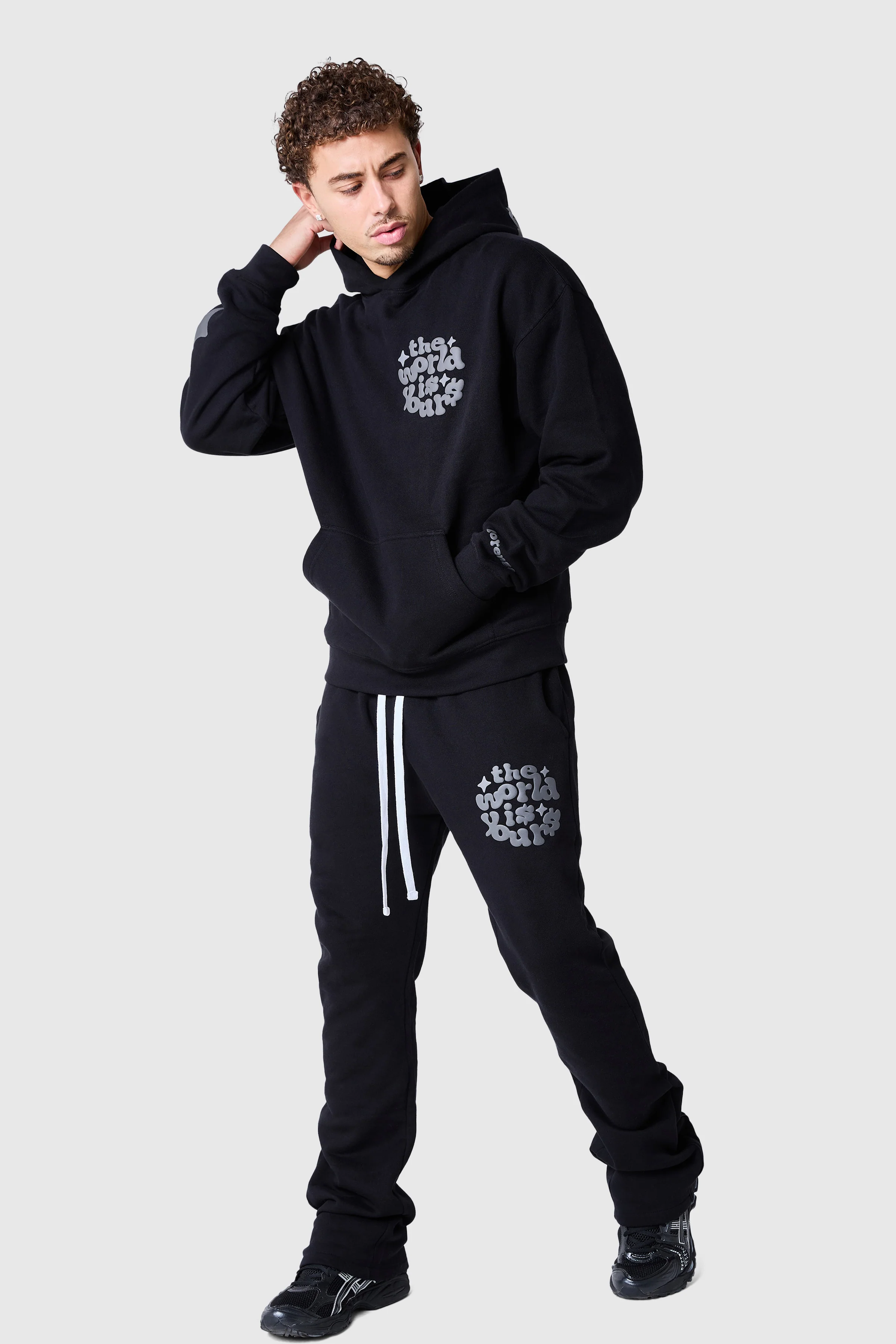 World Is Yours Jogger 2.0 - Black - Image 4