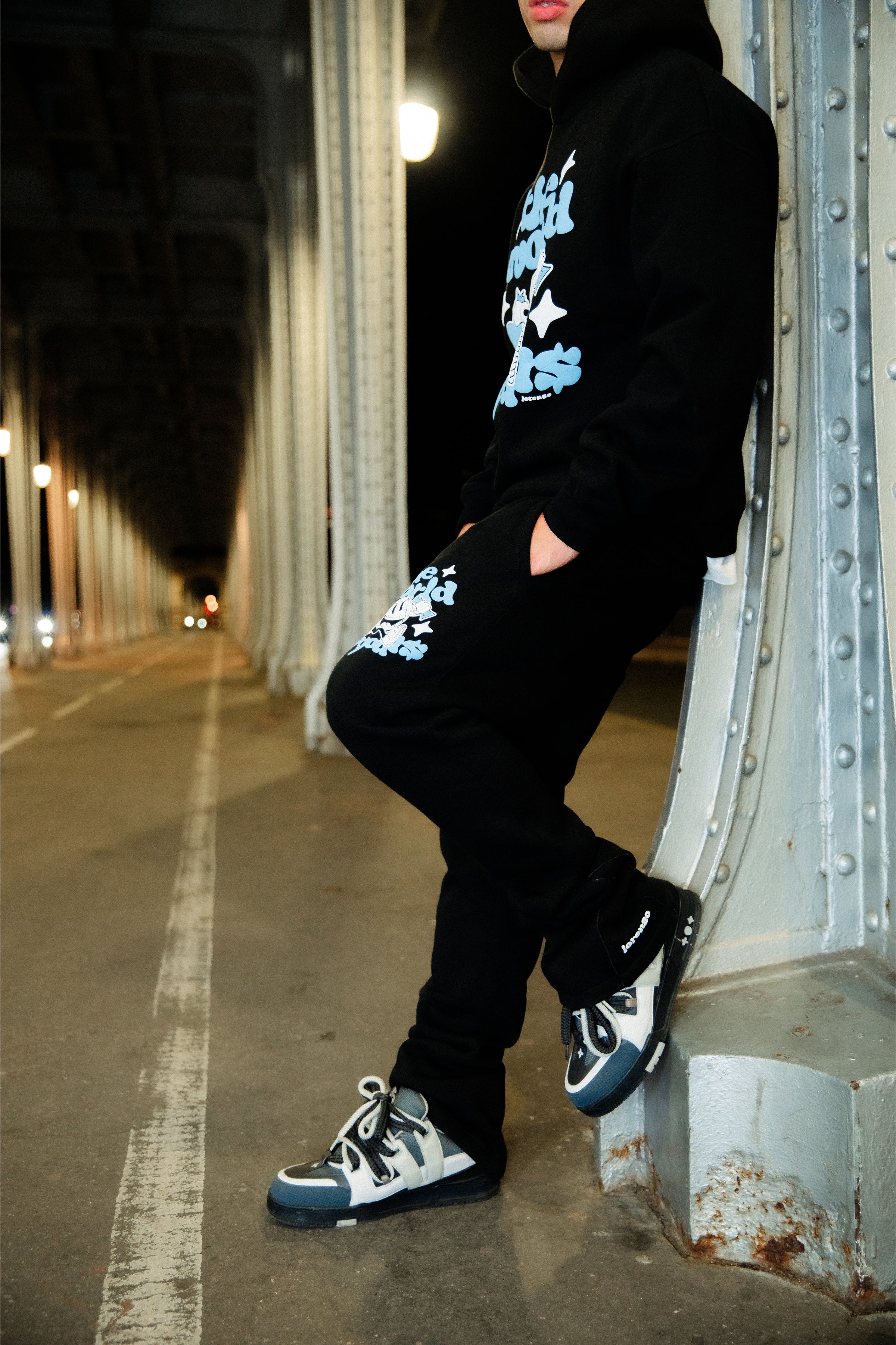 World Is Yours Jogger - Black - Image 4