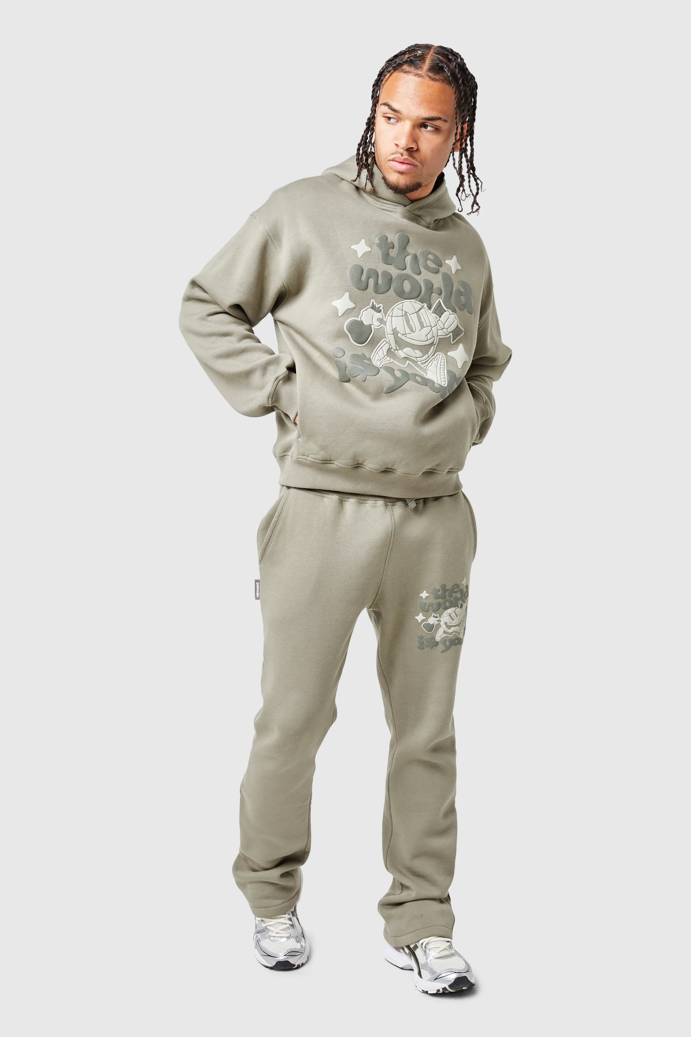 World Is Yours Jogger - Khaki - Image 3