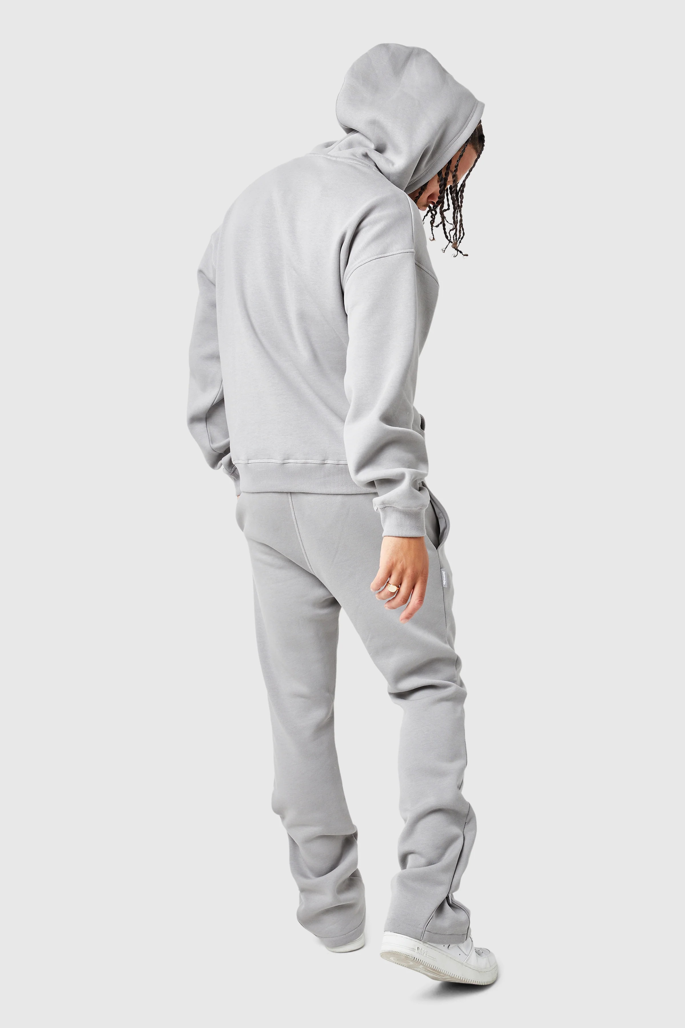 World Is Yours Jogger - Steel Grey - Image 5