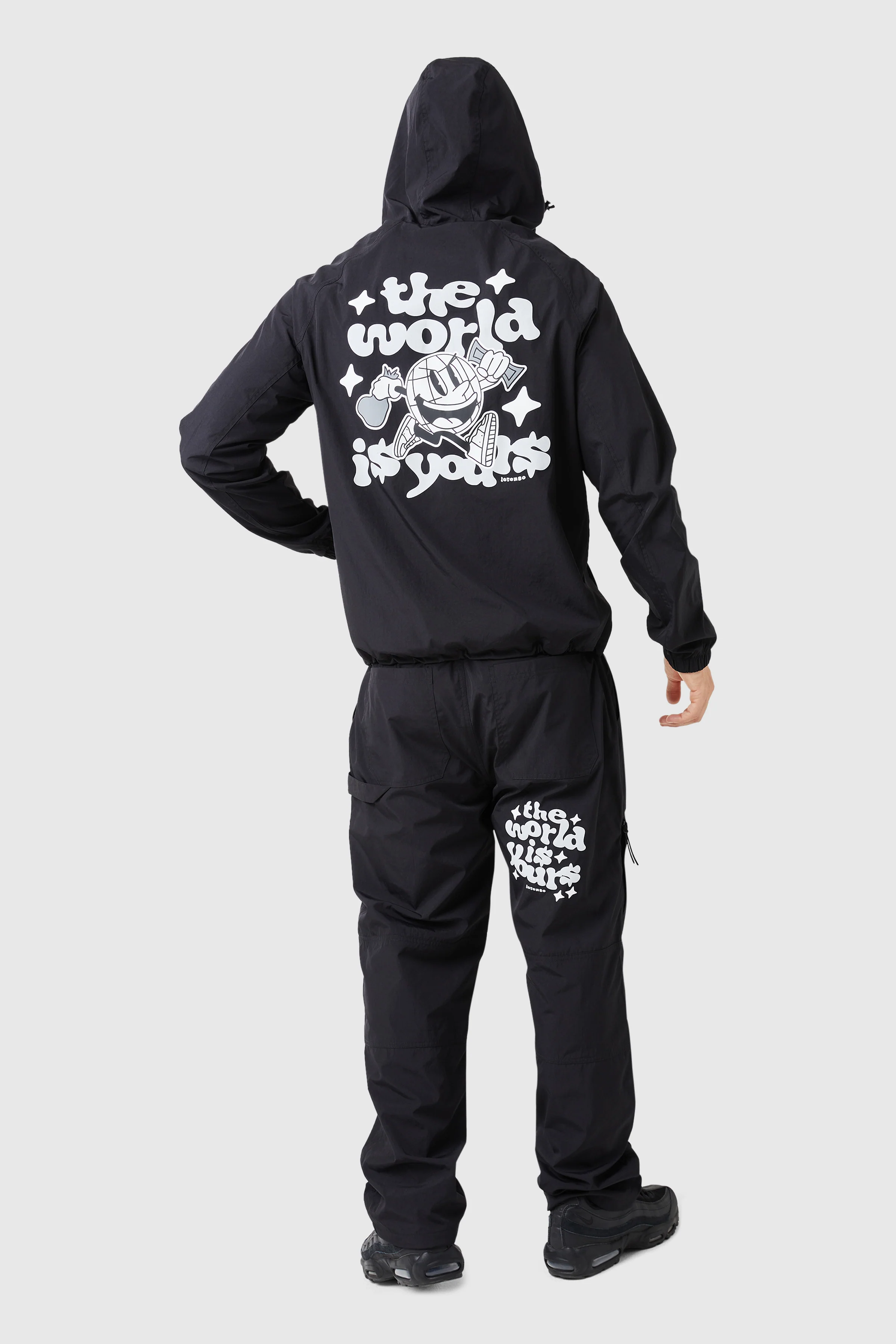 World Is Yours Light Jacket - Black - Image 5