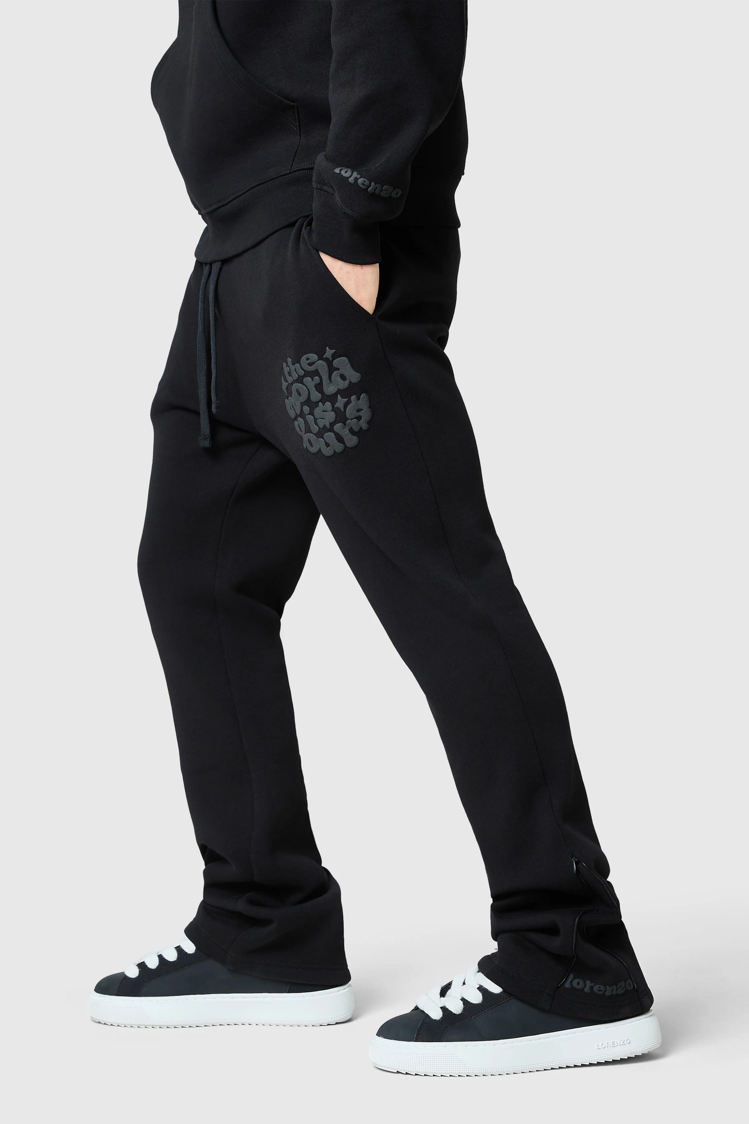 World Is Yours Tracksuit 2.0 - Tonal Black - Image 11