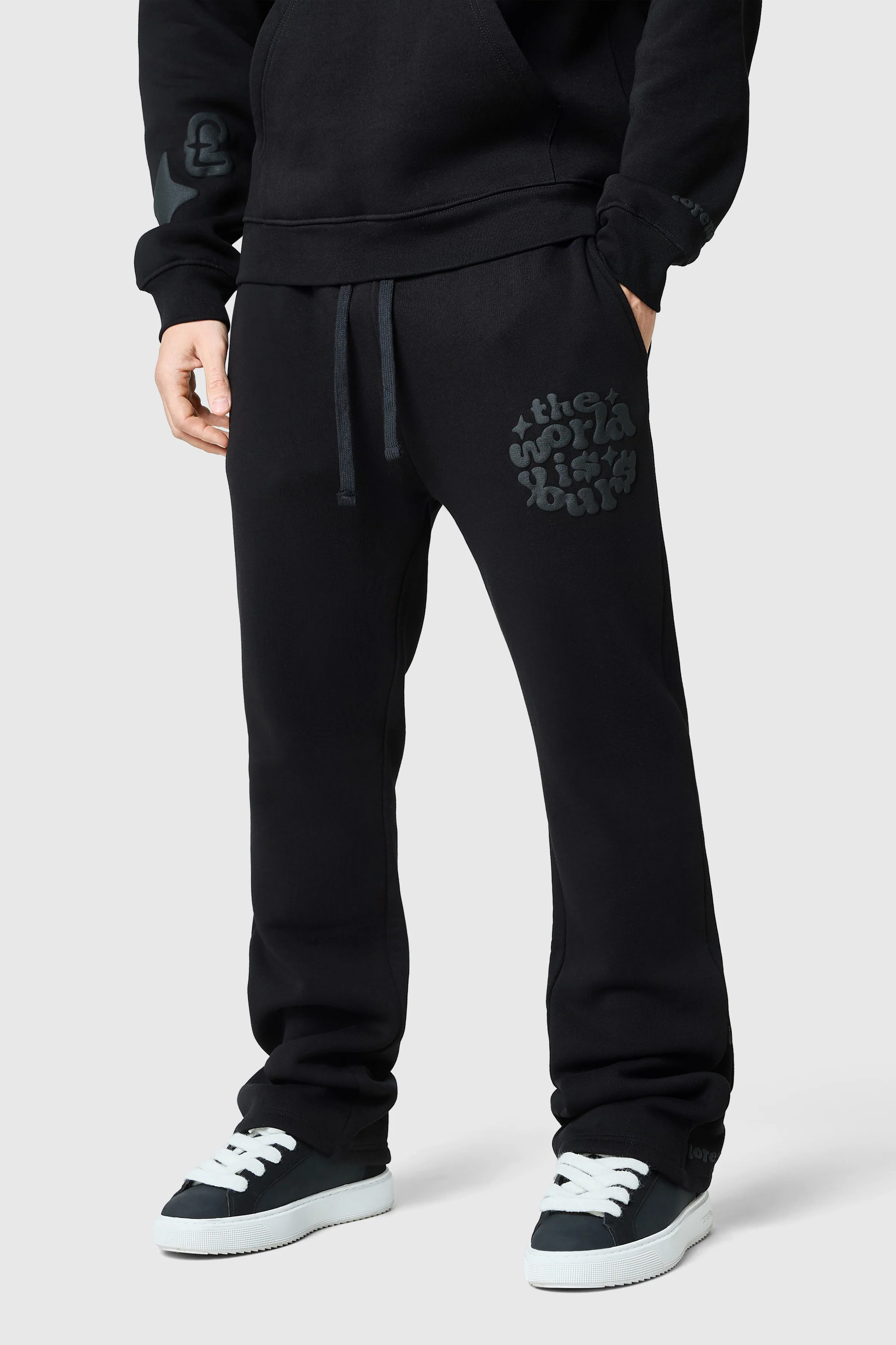 World Is Yours Tracksuit 2.0 - Tonal Black - Image 4