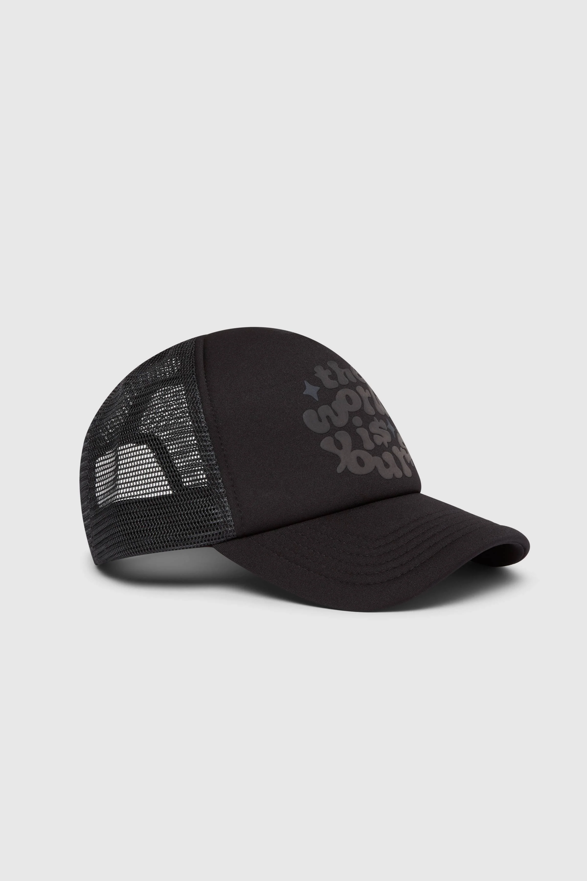 World Is Yours Trucker Cap - Black - Image 2