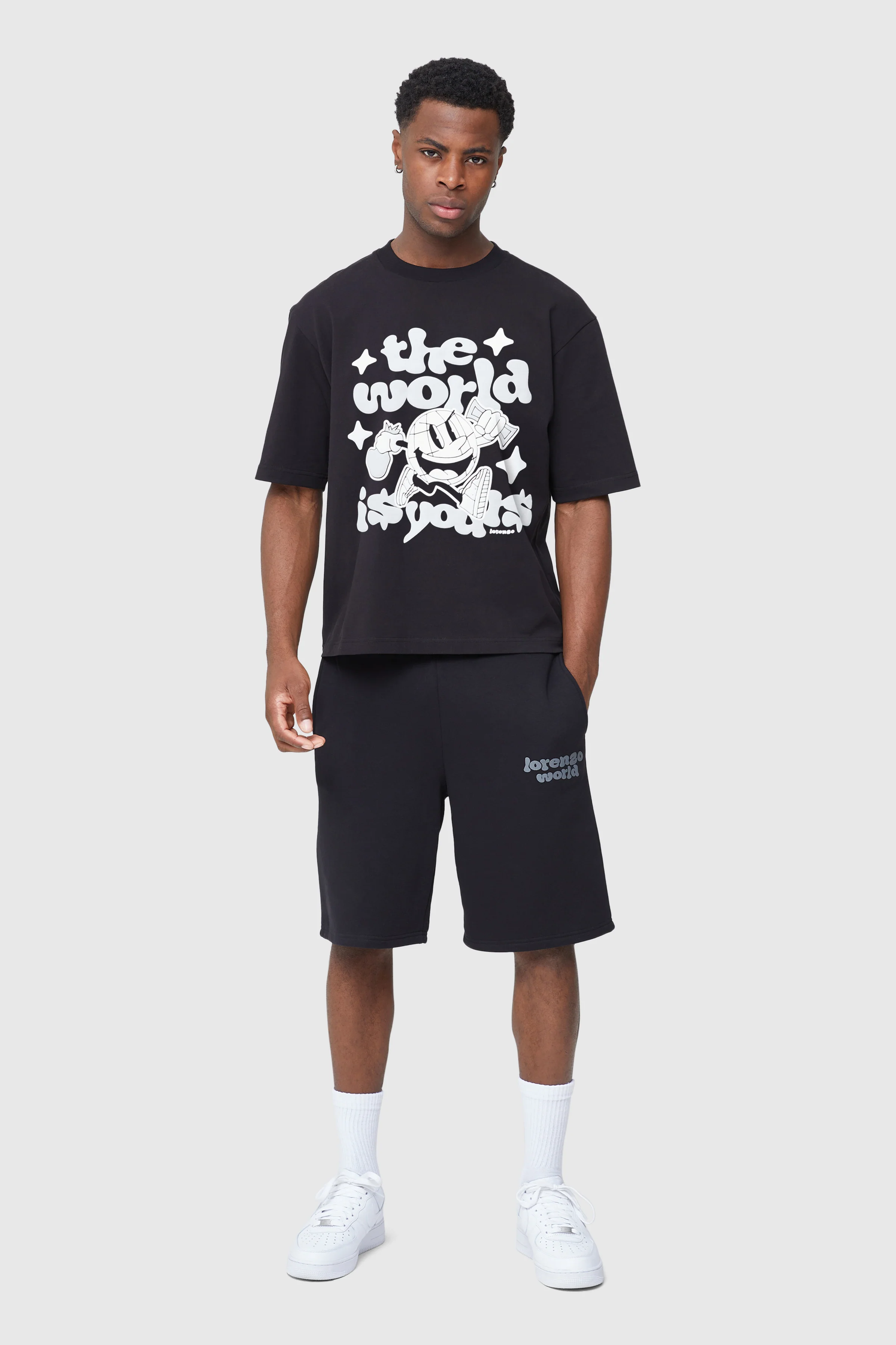 World Is Yours Twinset - Black - Image 5