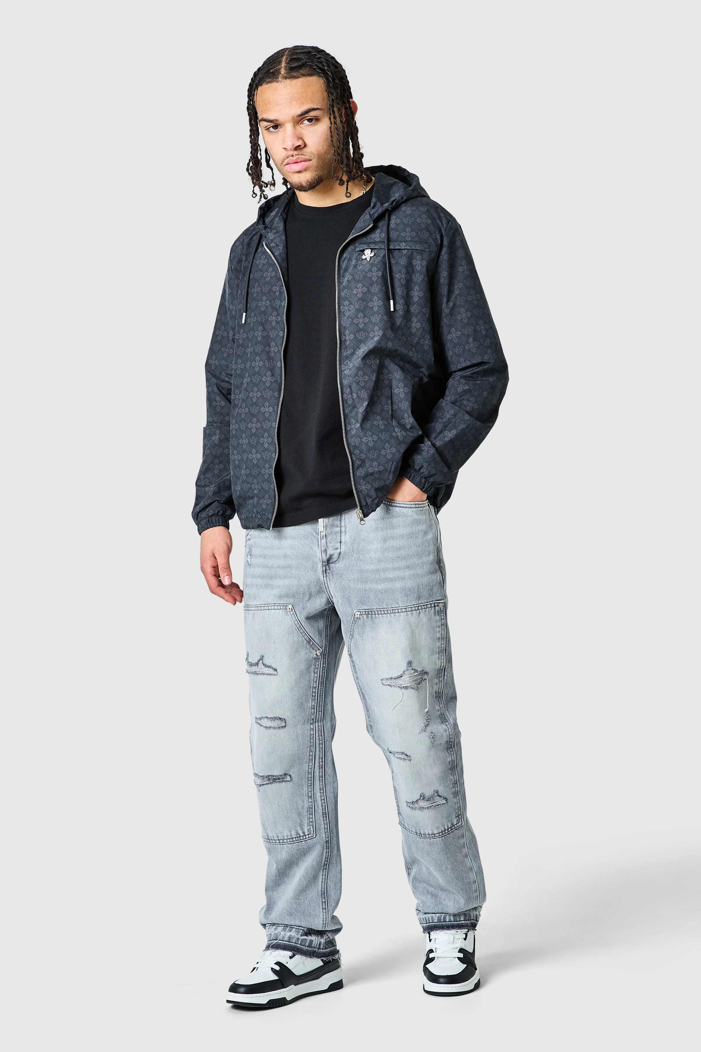 Xavier Relaxed Jean - Light Grey - Image 6
