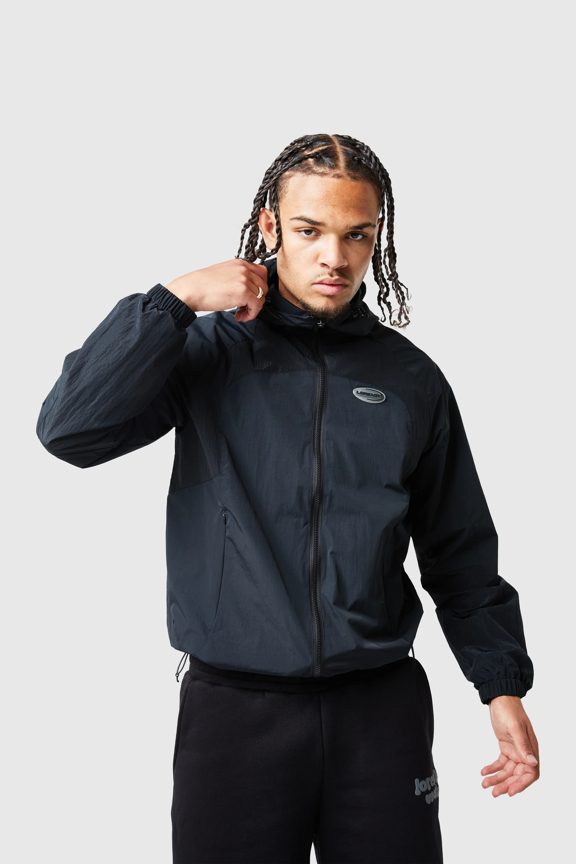 Zion Windbreaker - Black - Image 6