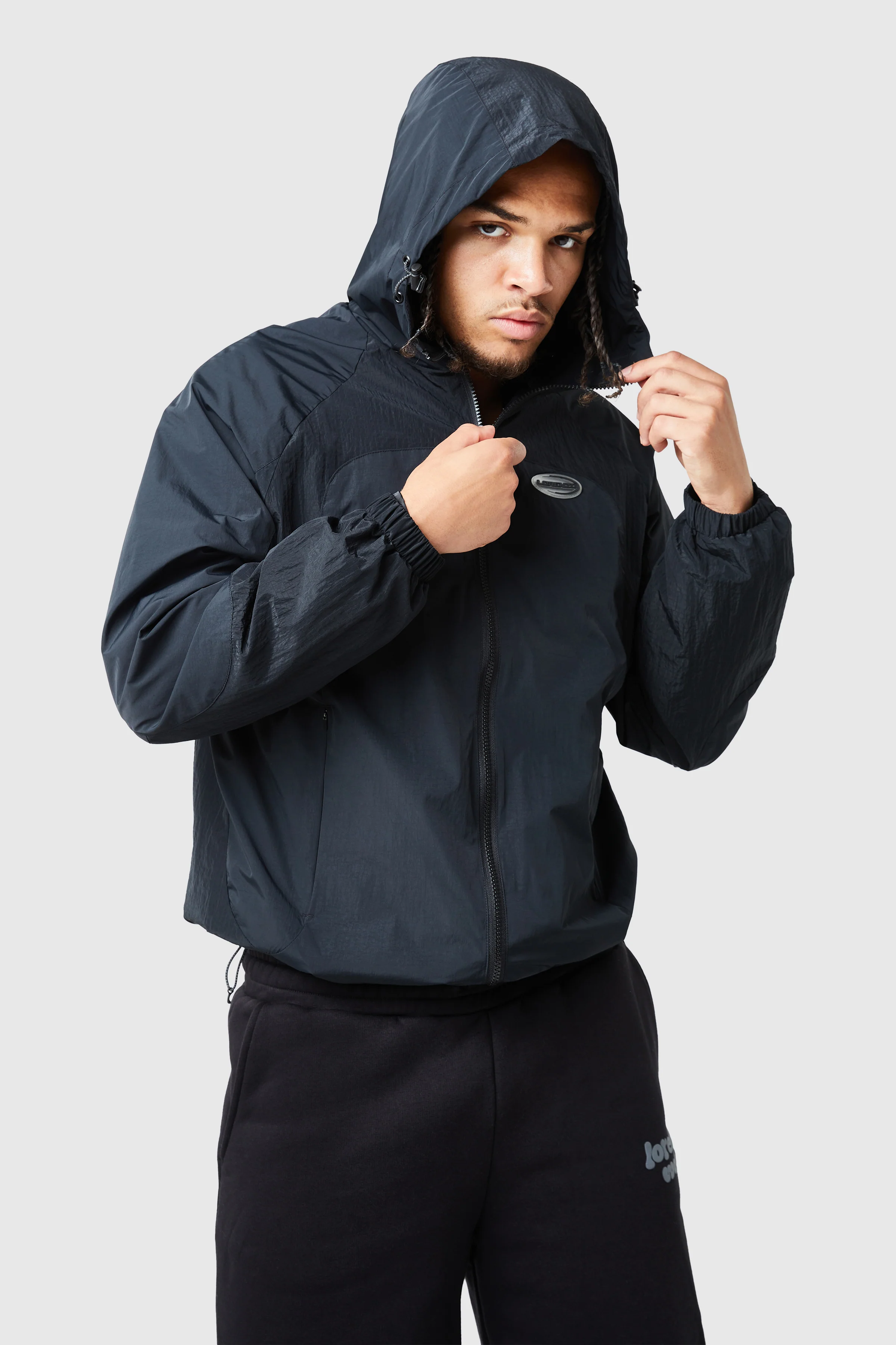 Zion Windbreaker - Black - Image 7