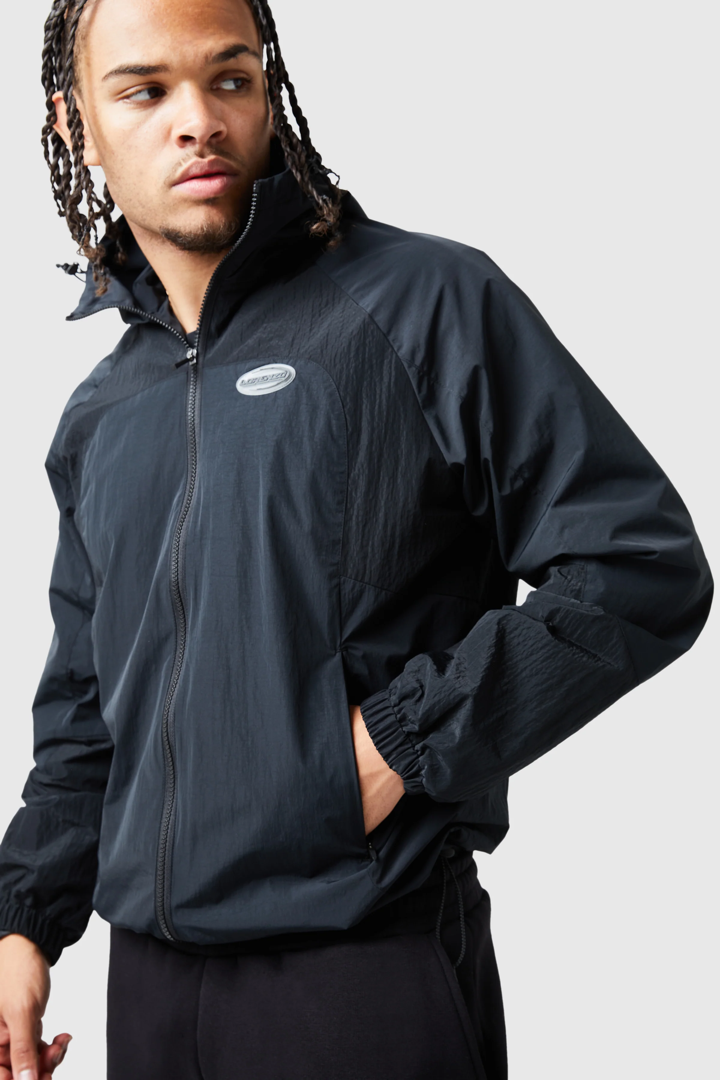 Zion Windbreaker - Black - Image 8